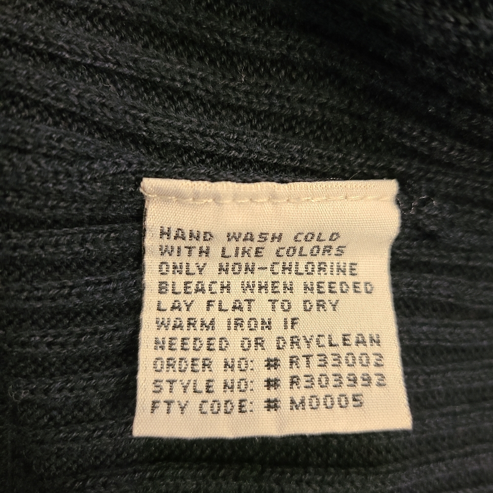 Reunion V-Neck Ribbed Sweater Size XL - Picture 9 of 9